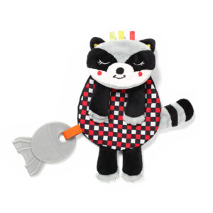 Πανάκι Παρηγοριάς Racoon Felix από Ύφασμα με Ήχους Babyono BN780 - Image 5