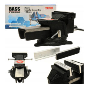 Περιστρεφόμενη Μέγγενη Πάγκου με Αμόνι 100 mm Bass Polska BP-9259 - Image 4