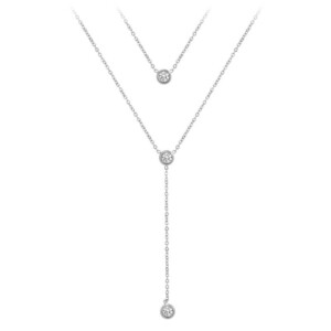 So Charm Πολυεπίπεδο Κολιέ Διακοσμημένο με Κρύσταλλα Swarovski