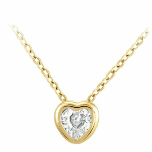 So Charm Κολιέ Καρδιάς Διακοσμημένο με Κρύσταλλα Swarovski