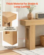 VEVOR Ρουστίκ Ξύλινος Κονσόλα 160 εκ. για Σαλόνι ή Υπνοδωμάτιο, Απλή Συναρμολόγηση BSXGZEKNSFDCHP2KX001V0 - Image 5