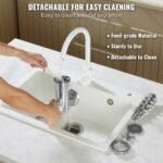 Χειροκίνητος Κρεατομηχανή VEVOR από Ανοξείδωτο Ατσάλι με Εξαρτήματα για Λουκάνικα & Μπισκότα  BXGSDJRJYS30TU4B1V0 - Image 4