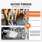 Φορητή Μηχανή Άμελξης Κατσίκας VEVOR με Κάδο 3L από Ανοξείδωτο Ατσάλι  BXSJNJCD3L3042GL5V2 - Image 3