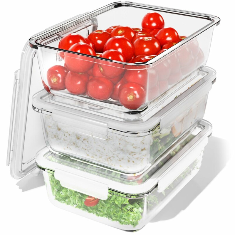 Σετ 3 Γυάλινα Δοχεία Φαγητού με Καπάκι και Βαλβίδα Ατμού – 1040ml C-FHD4020G CLASSBACH Σετ 3 Γυάλινα Δοχεία Φαγητού με Καπάκι και Βαλβίδα Ατμού – 1040ml C-FHD4020G CLASSBACH