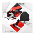 Πτυσσόμενο Σταντ Μοτοσικλέτας με Ρυθμιζόμενο Ύψος 41.5 x 23.5 x 10-37 cm DURHAND C30-012 - Image 3