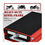 Πτυσσόμενο Σταντ Μοτοσικλέτας με Ρυθμιζόμενο Ύψος 41.5 x 23.5 x 10-37 cm DURHAND C30-012 - Image 4