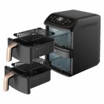 Cosori Φριτέζα Αέρος Air Fryer 8.5lt με Οθόνη Αφής 2630W Μαύρη με Διπλό Αποσπώμενο Κάδο και 5 Προγράμματα CAF-DC861-CEUR - Image 2
