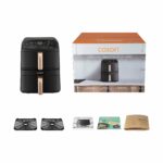 Cosori Φριτέζα Αέρος Air Fryer 8.5lt με Οθόνη Αφής 2630W Μαύρη με Διπλό Αποσπώμενο Κάδο και 5 Προγράμματα CAF-DC861-CEUR - Image 5
