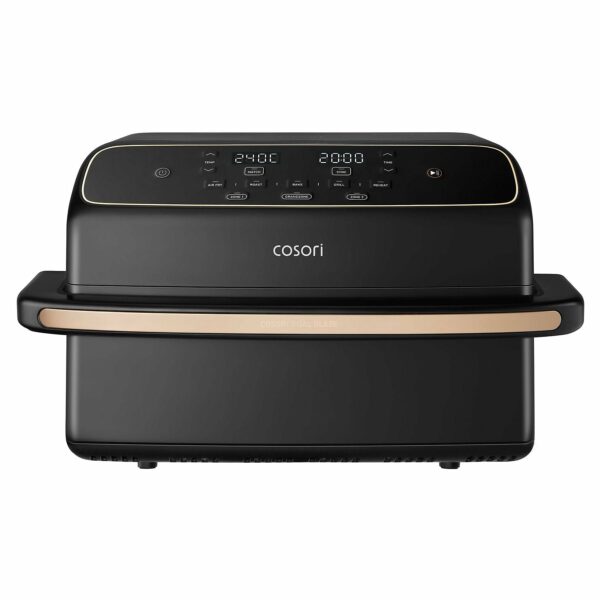 Cosori Φριτέζα Αέρος Air Fryer TwinFry Compact 10lt 2700W με Διπλό Κάδο & Wi-Fi Μαύρη CAF-TF801-CEUR