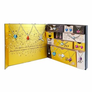 So Charm Χριστουγεννιάτικο Ημερολόγιο Advent με 12 Κοσμήματα διακοσμημένα με Κρύσταλλα Swarovski CALENDRIER-SWA - Image 2