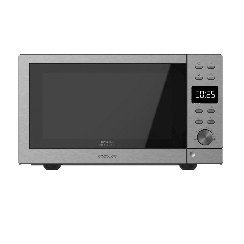 Φούρνος Μικροκυμάτων 20 Lt 700 W Cecotec GrandHeat 2000 Flatbed Steel CEC-01398 Φούρνος Μικροκυμάτων 20 Lt 700 W Cecotec GrandHeat 2000 Flatbed Steel CEC-01398