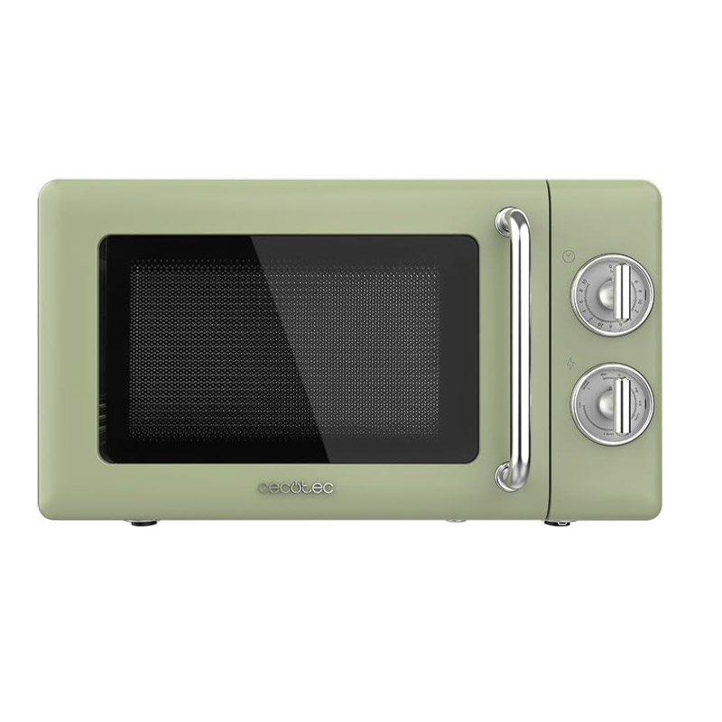 Φούρνος Μικροκυμάτων με Γκριλ 20 Lt 700 W Cecotec ProClean 3110 Retro Green CEC-01707 Φούρνος Μικροκυμάτων με Γκριλ 20 Lt 700 W Cecotec ProClean 3110 Retro Green CEC-01707