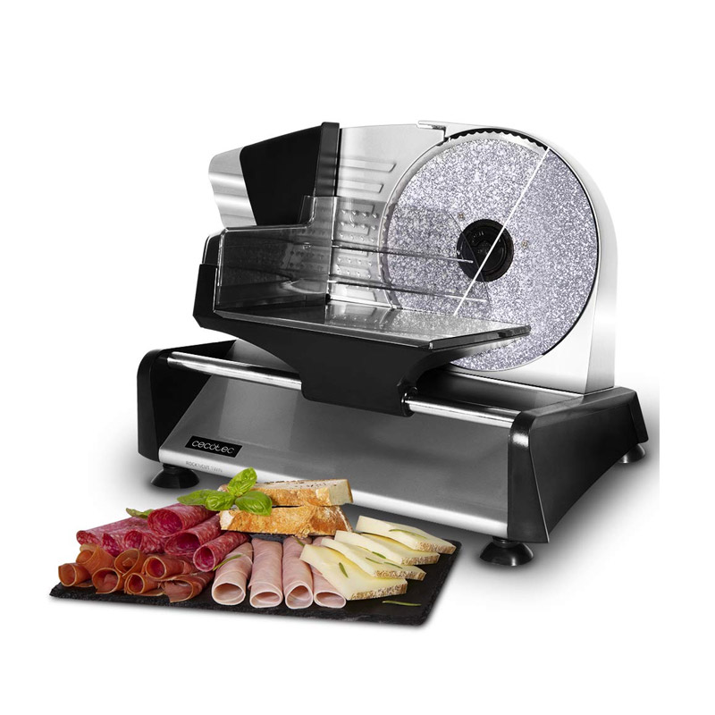 Μηχανή Κοπής Αλλαντικών - Τυριών και Ψωμιού Cecotec Rock’nCut Twin CEC-02307 Μηχανή Κοπής Αλλαντικών - Τυριών και Ψωμιού Cecotec Rock’nCut Twin CEC-02307