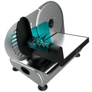 Cecotec Μηχανή Κοπής Αλλαντικών - Τυριών Rock'nCut 180 W με Δίσκο 190 mm και Ρυθμιζόμενη Ακρίβεια 0-15 mm CEC-02499 - Image 2