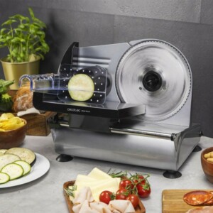 Cecotec Μηχανή Κοπής Αλλαντικών - Τυριών Rock'nCut 180 W με Δίσκο 190 mm και Ρυθμιζόμενη Ακρίβεια 0-15 mm CEC-02499 - Image 5