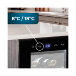 Συντηρητής Κρασιών 21 Lt - 8 Φιάλες Cecotec Grand Sommelier 830 CoolCrystal CEC-02707 - Image 4