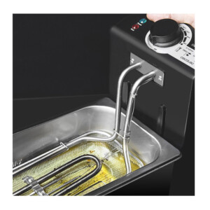 Φριτέζα με Φίλτρο Καθαρισμού Λαδιού Cecotec CleanFry Infinity 3000 3 Lt Χρώματος Ασημί CEC-03071 - Image 2