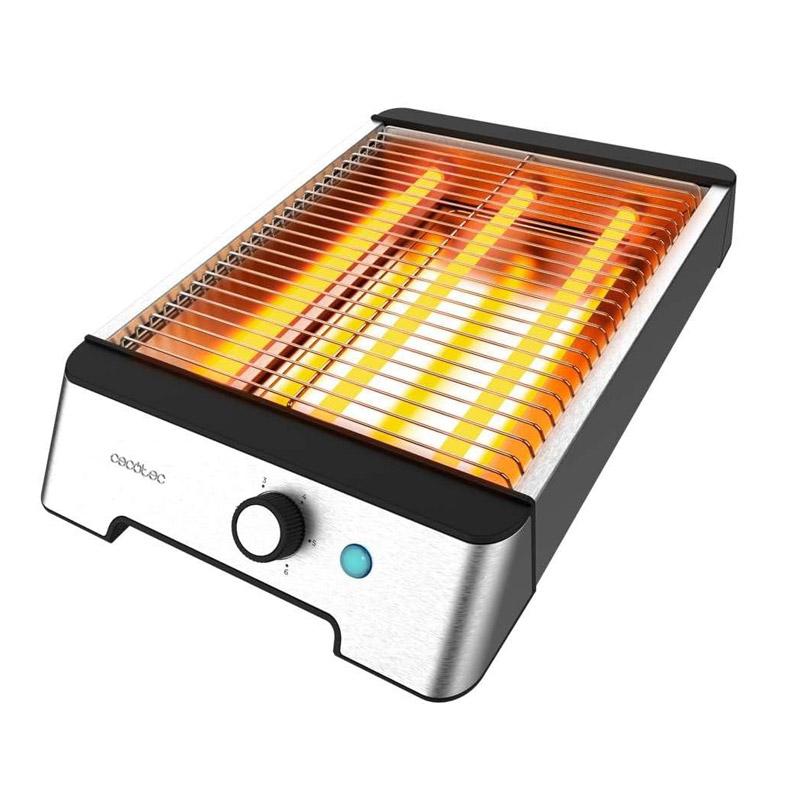 Οριζόντια Φρυγανιέρα 3 Αντιστάσεων 1000 W Cecotec NiceSlice Inox CEC-03274 Οριζόντια Φρυγανιέρα 3 Αντιστάσεων 1000 W Cecotec NiceSlice Inox CEC-03274