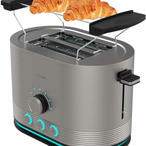 CECOTEC  Διπλή Κατακόρυφη Φρυγανιέρα Cecotec Shine&Toast από Ανοξείδωτο Ατσάλι