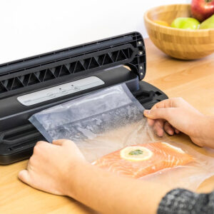 Σακούλες για Αεροστεγές Σφράγισμα Τροφίμων 20 x 600 cm 2 Ρολά Cecotec CEC-04071 - Image 2