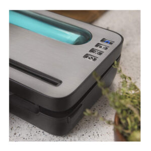 Συσκευή Σφραγίσματος Τροφίμων σε Σακούλα ‎39 x 15 x 7 cm Cecotec SealVac 120 SteelCut CEC-04256 - Image 2