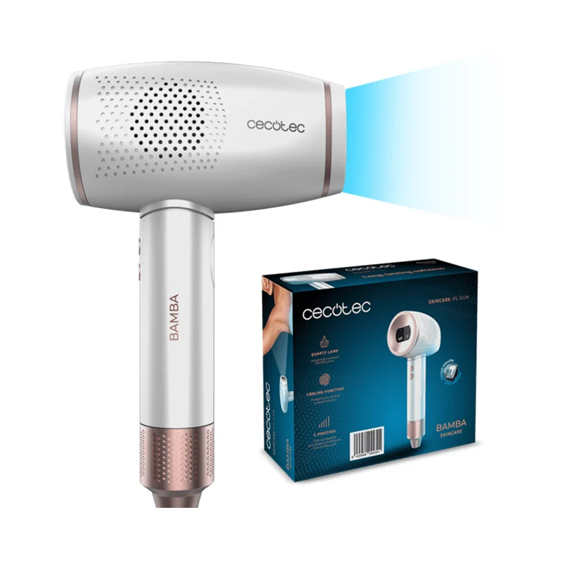 Συσκευή Αποτρίχωσης Παλμικού Φωτός Cecotec Bamba SkinCare IPL Gun CEC-04430 Συσκευή Αποτρίχωσης Παλμικού Φωτός Cecotec Bamba SkinCare IPL Gun CEC-04430