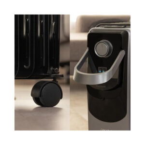 Καλοριφέρ Λαδιού 2000 W Χρώματος Μαύρο Cecotec Ready Warm 9000 Space 360° CEC-05889 - Image 3