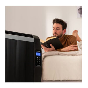 Φορητός Θερμοπομπός Cecotec Ready Warm 1200 Thermal 62 x 10 x 65 cm Χρώματος Μαύρο CEC-05893 - Image 3