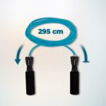 CECOTEC  Σχοινάκι Άσκησης DrumFit από PVC με Αντιολισθητικές Εργονομικές Λαβές και Σύστημα Ομαλής Κίνησης, 295 εκ.  CEC-07129 - Image 3
