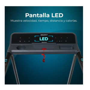 Ηλεκτρικός Αναδιπλούμενος Διάδρομος Γυμναστικής Cecotec DrumFit WayHome 1000 Runner Sprint CEC-07180 - Image 2