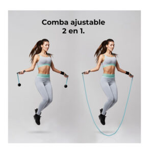 Σχοινάκι Γυμναστικής με Μετρητή και Ρυθμιζόμενο Μήκος 3 m Cecotec DrumFit SmartComba 3000 Connected CEC-07196 - Image 2