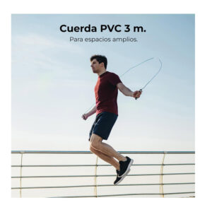 Σχοινάκι Γυμναστικής με Μετρητή και Ρυθμιζόμενο Μήκος 3 m Cecotec DrumFit SmartComba 3000 Connected CEC-07196 - Image 3