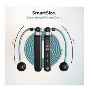 Σχοινάκι Γυμναστικής με Μετρητή και Ρυθμιζόμενο Μήκος 3 m Cecotec DrumFit SmartComba 3000 Connected CEC-07196 - Image 4