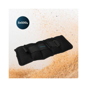 Σετ Βαράκια Καρπών και Αστραγάλων με Ρυθμιζόμενο Βάρος από 0.5-2.5 Kg 2 τμχ Cecotec DrumFit AnkleBell 2500 Neo CEC-07208 - Image 2