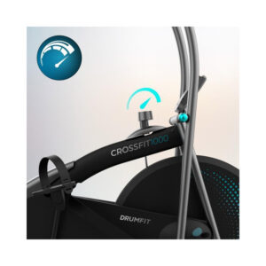Ποδήλατο Γυμναστικής Spinning με Αντίσταση Αέρα Cecotec DrumFit CrossFit 1000 Eolo CEC-07228 - Image 3
