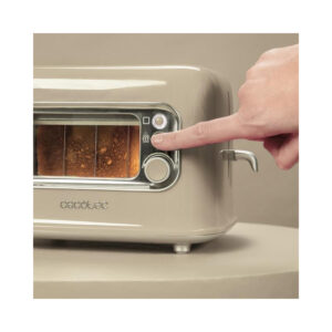 Φρυγανιέρα 2 Θέσεων 700 W RetroVision Beige Cecotec CEC-08042 - Image 2