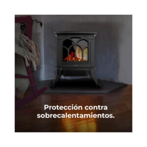 Επιδαπέδιο Ηλεκτρικό Τζάκι με Εφέ Φλόγας 1500 W Cecotec ReadyWarm 1500 Flames CEC-08267 - Image 4