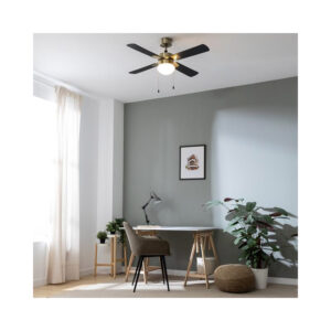 Ανεμιστήρας Οροφής με Φως 50 W EnergySilence Aero 450 GoldBlack Cecotec CEC-08463 - Image 5