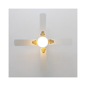 Ανεμιστήρας Οροφής με Φως 50 W EnergySilence Aero 450 GoldWhite Cecotec CEC-08464 - Image 2