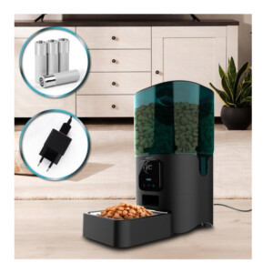 Αυτόματη Ταΐστρα για Κατοικίδια με Wi-Fi και Κάμερα με Μικρόφωνο 6 Lt Cecotec Pumba 6000 Purrfect Meal Smart Vision CEC-09566 - Image 4