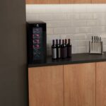 Συντηρητής Κρασιών 12 Φιαλών με LED Φωτισμό Bolero GrandSommelier 1250 CoolCrystal CEC-100098 Cecotec - Image 4