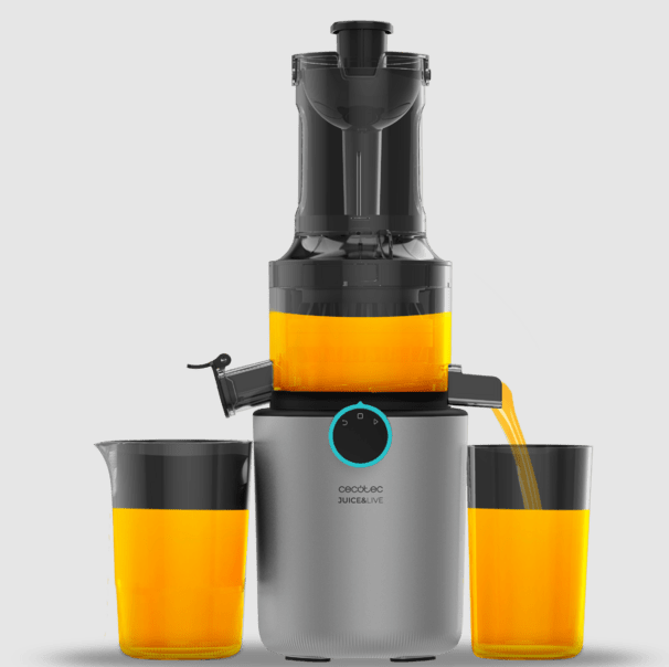 Αποχυμωτής Αργής Συμπίεσης Juice&Live 1500 Slim 200W με Στόμιο 82mm & Αντίστροφη Λειτουργία Ασημί CEC-101572 Cecotec Αποχυμωτής Αργής Συμπίεσης Juice&Live 1500 Slim 200W με Στόμιο 82mm & Αντίστροφη Λειτουργία Ασημί CEC-101572 Cecotec
