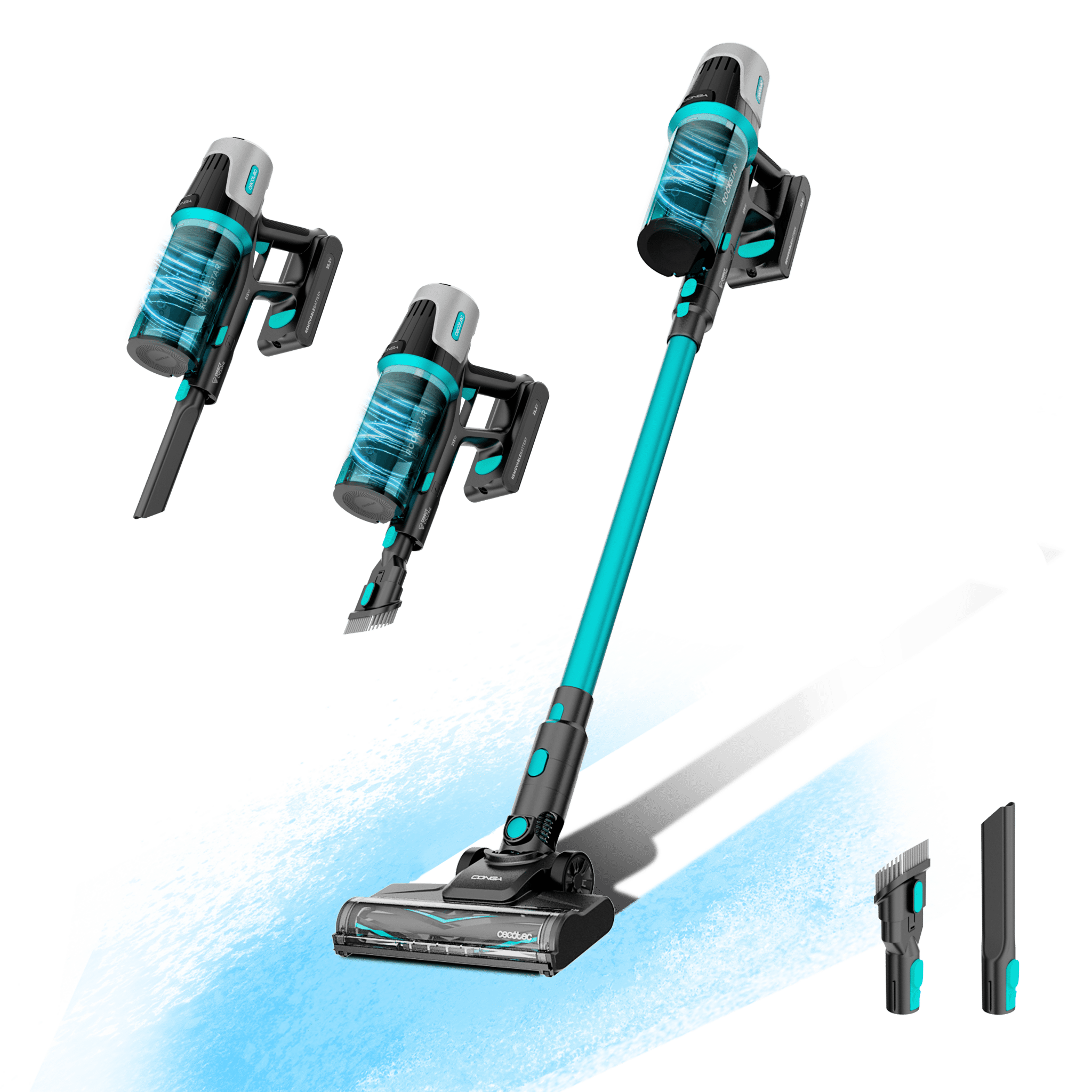 CECOTEC Ασύρματη Σκούπα Conga Rockstar 1500 Horizon Genesis XL με 215W Ισχύ CECOTEC Ασύρματη Σκούπα Conga Rockstar 1500 Horizon Genesis XL με 215W Ισχύ