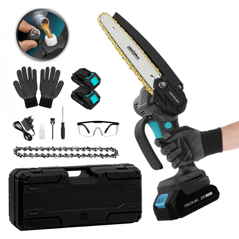 Cecotec Αλυσοπρίονο Χειρός 6" MontanaForce 6000 με κινητήρα Brushless Cecotec Αλυσοπρίονο Χειρός 6" MontanaForce 6000 με κινητήρα Brushless