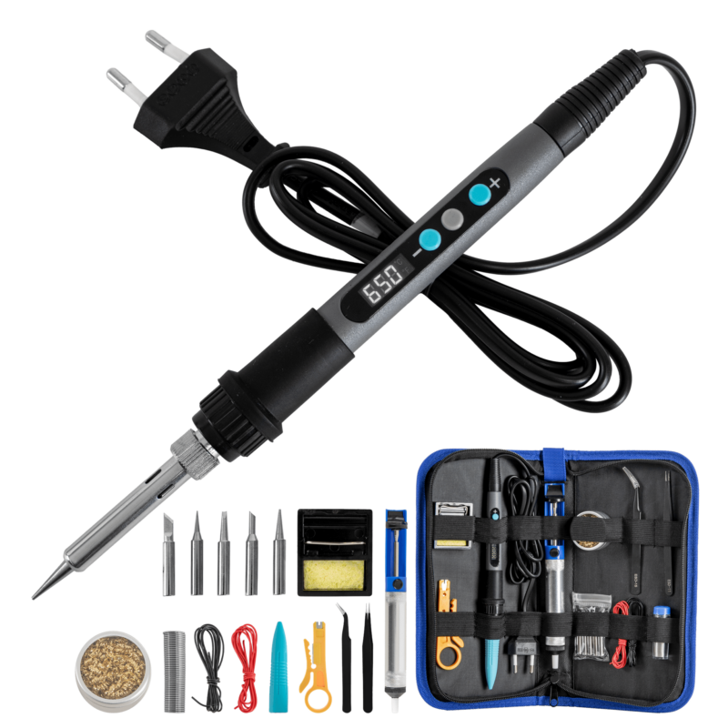 Cecotec Ηλεκτρικός Κολλητήρι PrecissionSoldier 650 με οθόνη και σετ αξεσουάρ CEC-107949 Cecotec Ηλεκτρικός Κολλητήρι PrecissionSoldier 650 με οθόνη και σετ αξεσουάρ CEC-107949