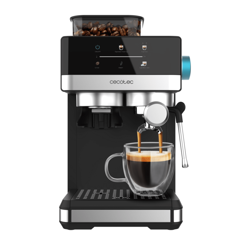 Cecotec Καφετιέρα Espresso Power Espresso 20 Grind με 1350W Cecotec Καφετιέρα Espresso Power Espresso 20 Grind με 1350W