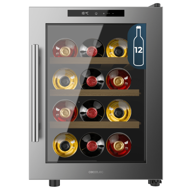Cecotec Συντηρητής Κρασιών Bolero GrandSommelier 1255 CoolWood Cecotec Συντηρητής Κρασιών Bolero GrandSommelier 1255 CoolWood