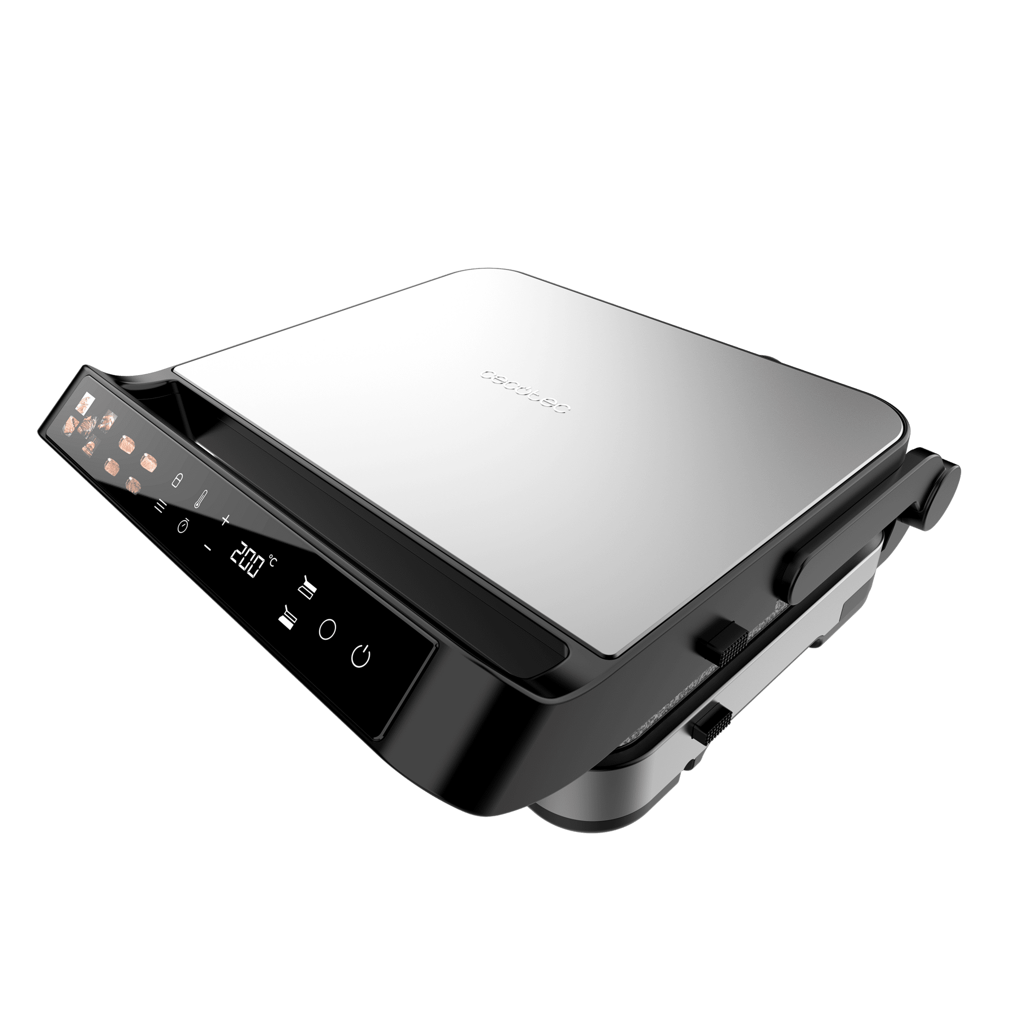 Cecotec Τοστιέρα - Γκριλ Rock'nGrill 2000W PerfectCook με Αποσπώμενες Πλάκες RockStone Κατάλληλες για Πλυντήριο Πιάτων και Άνοιγμα έως 105º CEC-112897 Cecotec Τοστιέρα - Γκριλ Rock'nGrill 2000W PerfectCook με Αποσπώμενες Πλάκες RockStone Κατάλληλες για Πλυντήριο Πιάτων και Άνοιγμα έως 105º CEC-112897