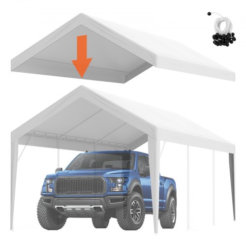 VEVOR Αντικατάσταση Καλύμματος Carport 10x20 ft VEVOR Αντικατάσταση Καλύμματος Carport 10x20 ft