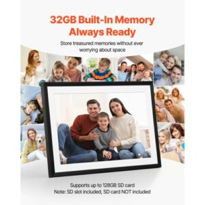 VEVOR Σετ 2 Ψηφιακών Κορνιζών Αφής 260mm 32GB με Wi-Fi Σύνδεση CKPSZXK101INQDCMO001V2 - Image 3